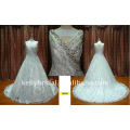 Heavy Crystal High Quality Lace New Arrvial Vestidos Vestidos de casamento